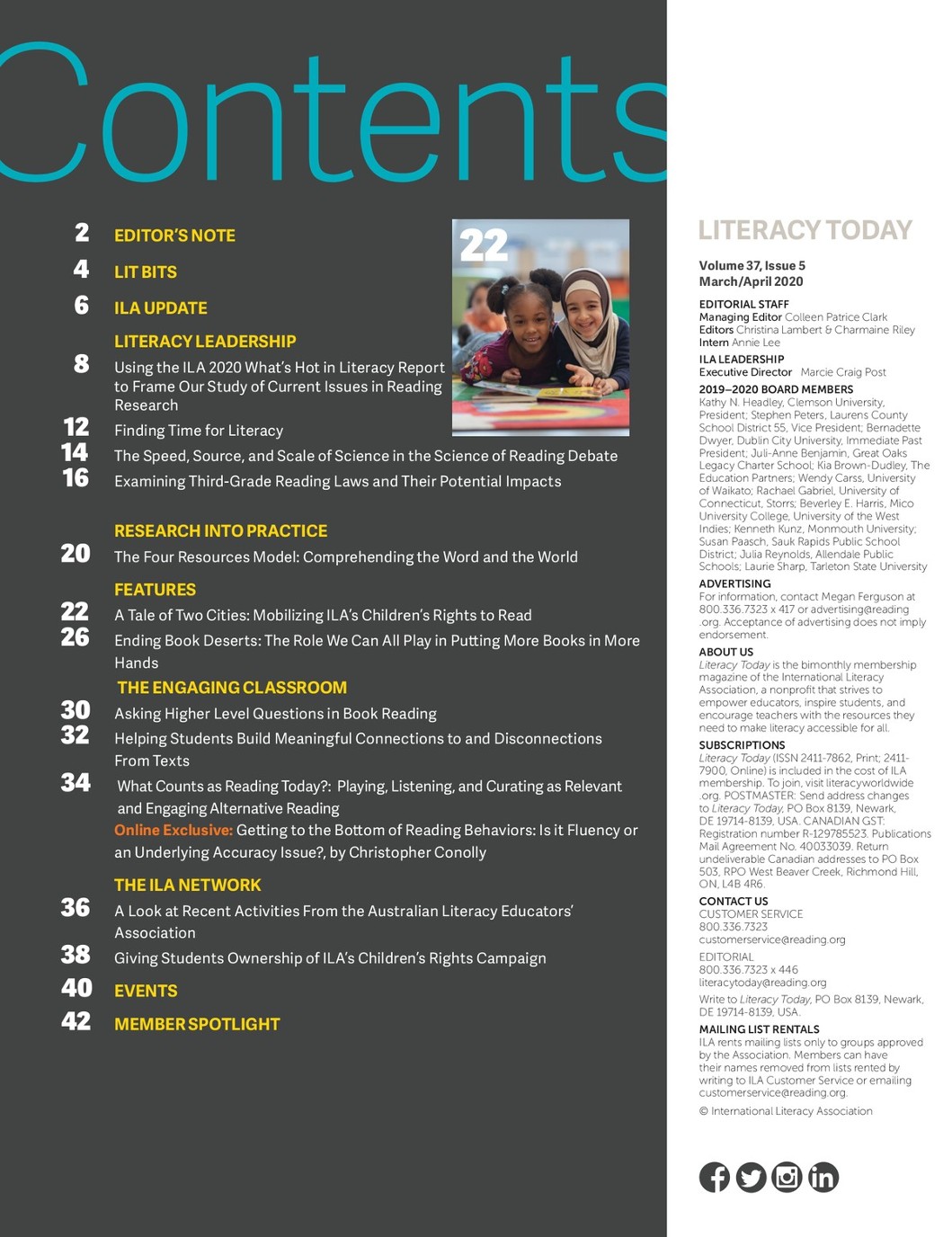 Literacy Today Magazine  International Literacy Association
