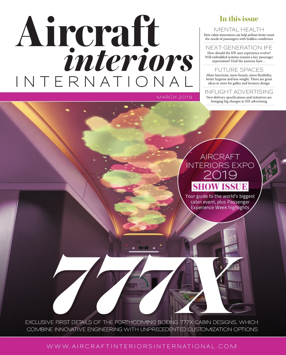 Aircraft Interiors International Show Issue March 2019