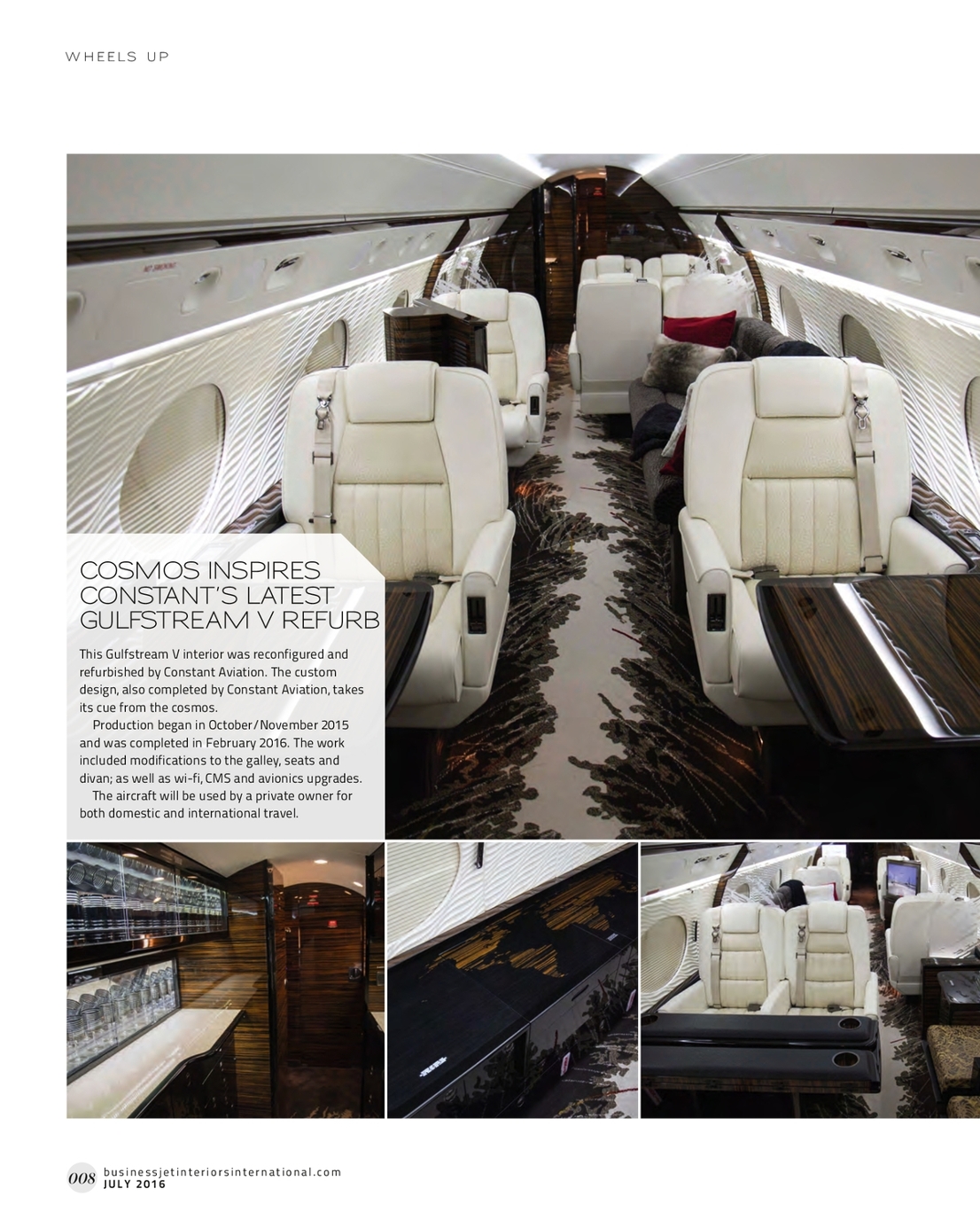 July 2016 Business Jet Interiors International Uki