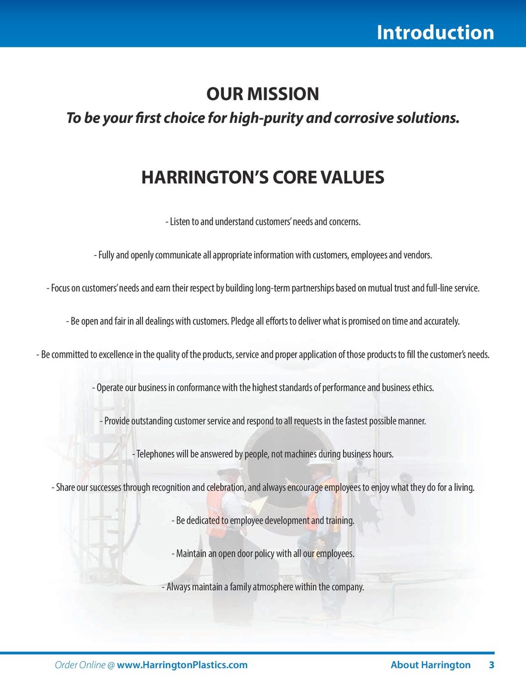 Harrington Industrial Plastics