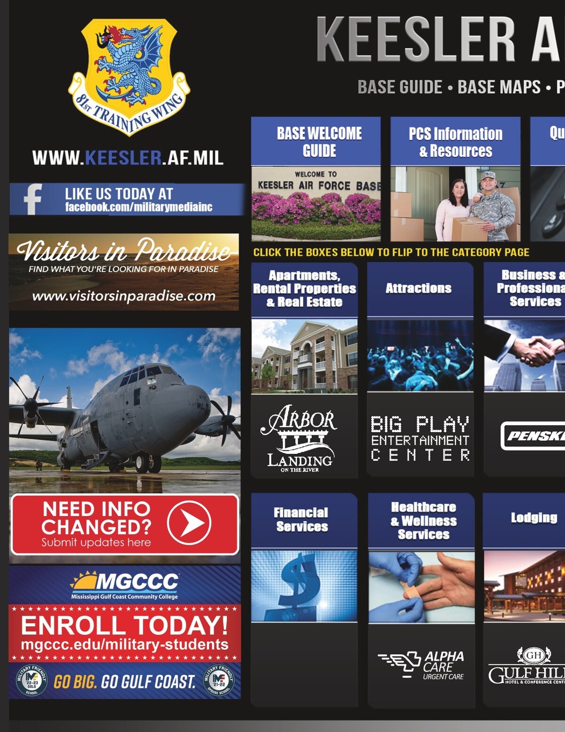 keesler air force base directory