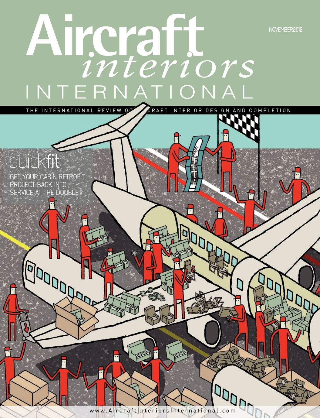 Aircraft Interiors International November 2012