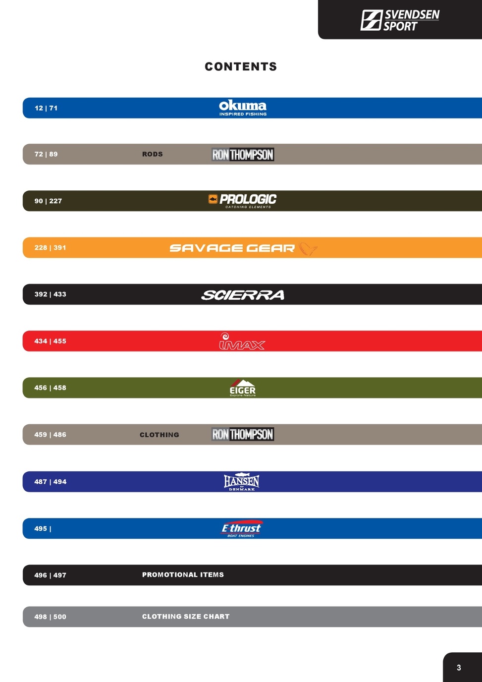 savage gear light range