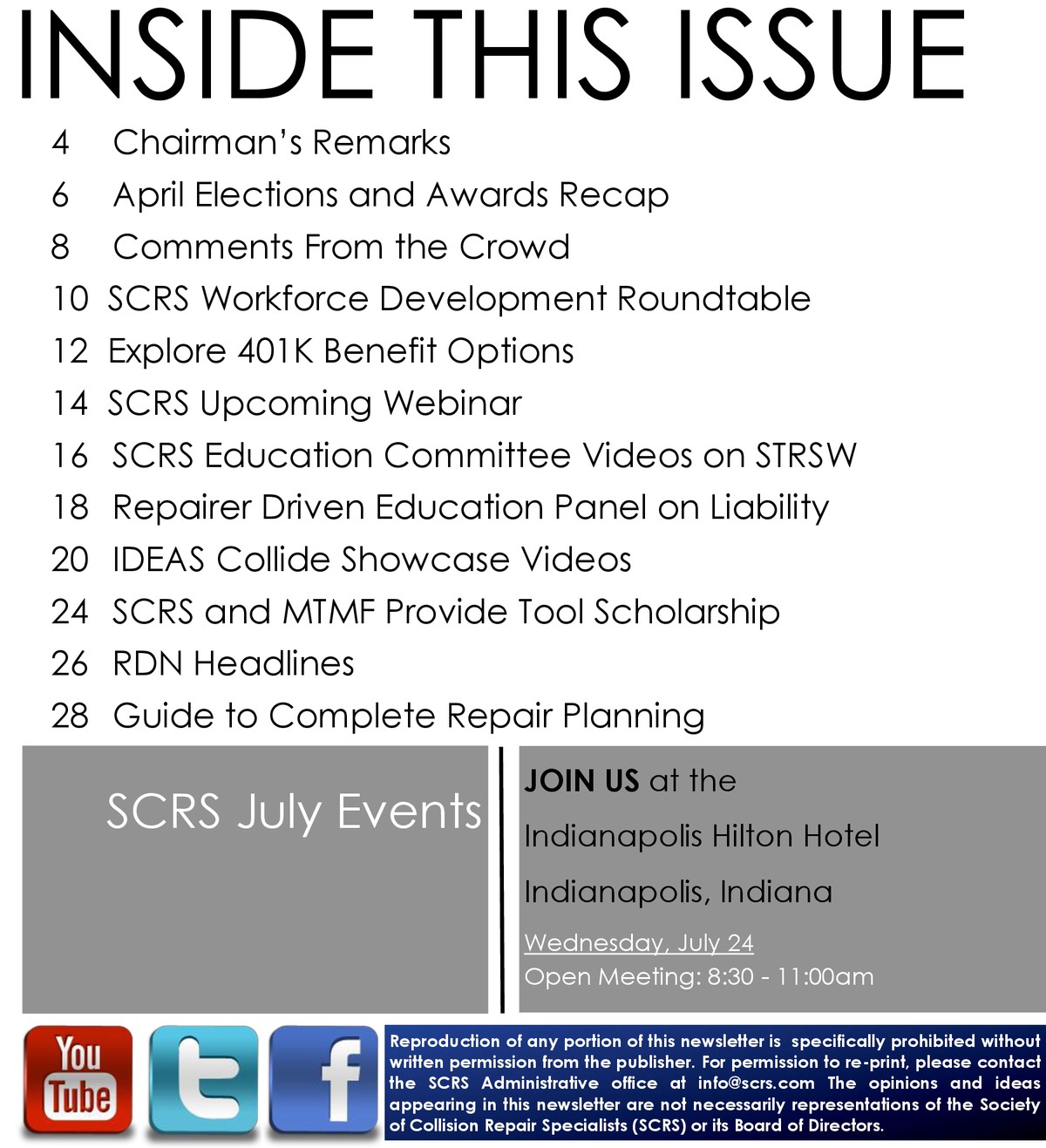 July 2019 NEWSLETTER - 1
