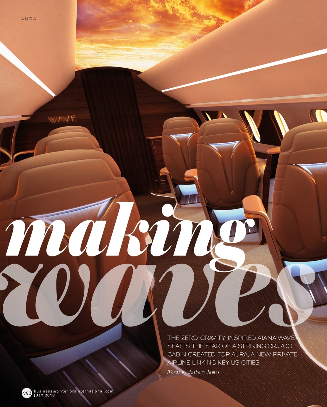 July 2018 Business Jet Interiors International Uki