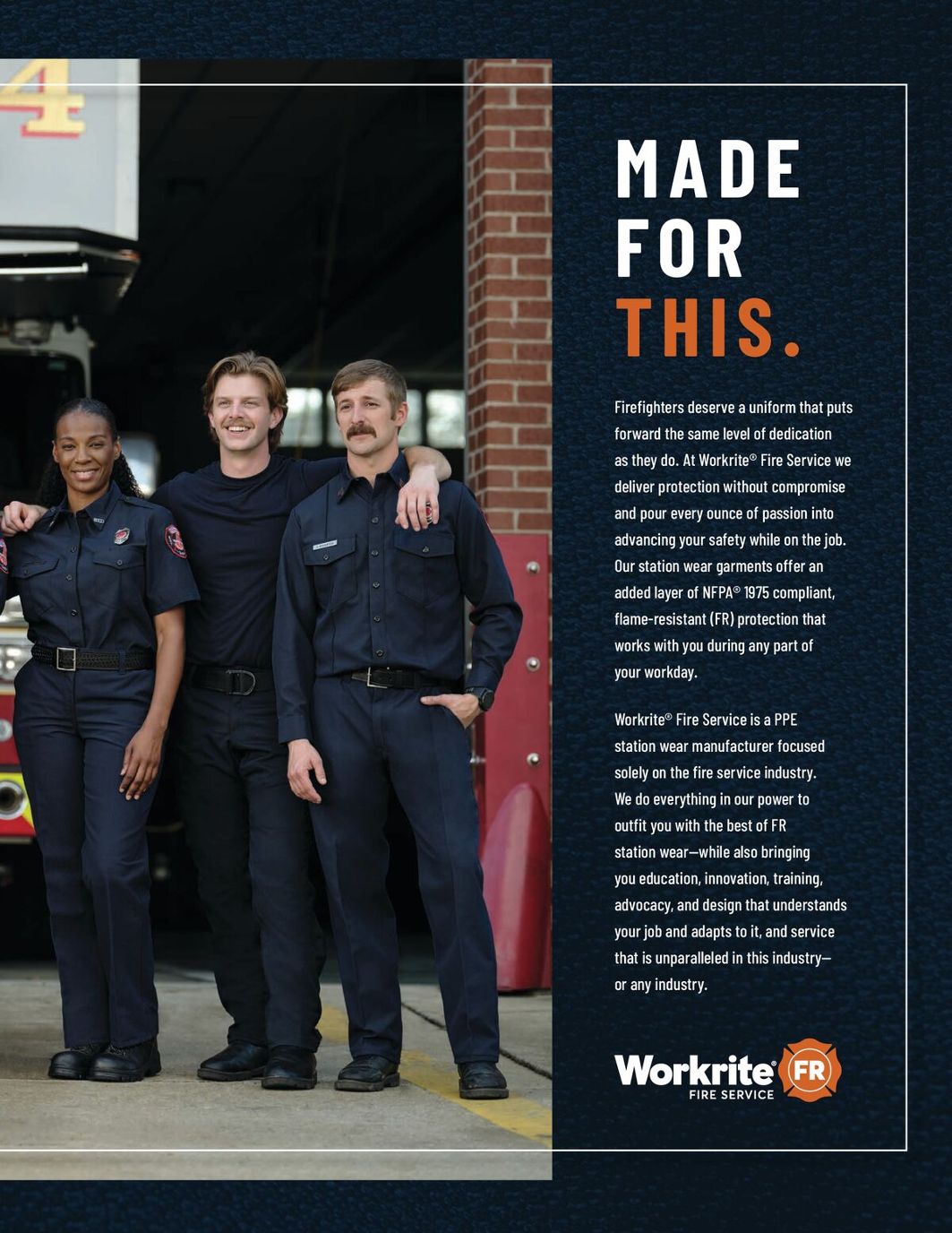 Workrite on sale firefighter jacket