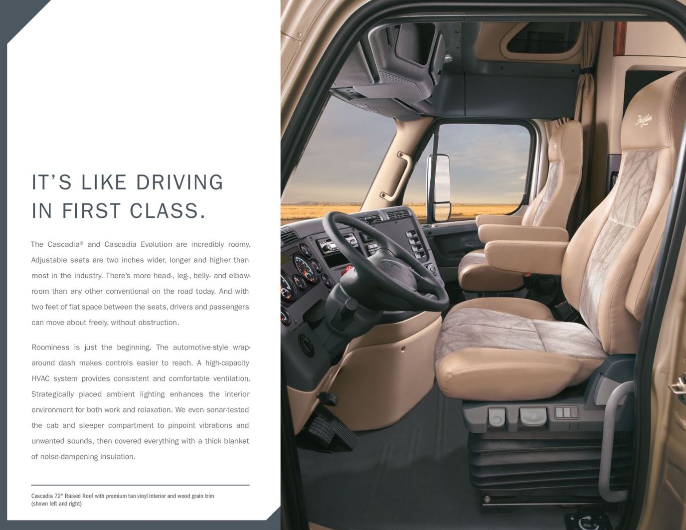 Cascadia Interior Brochure