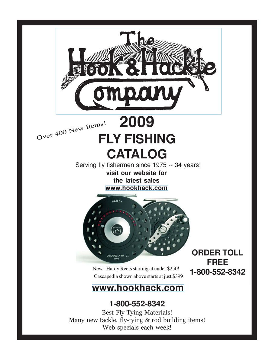 Hook and hackle catalog Clearance