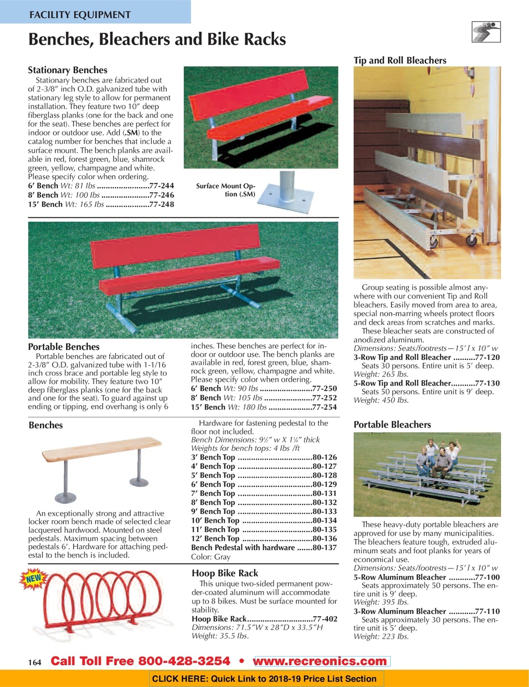 Recreonics Catalog