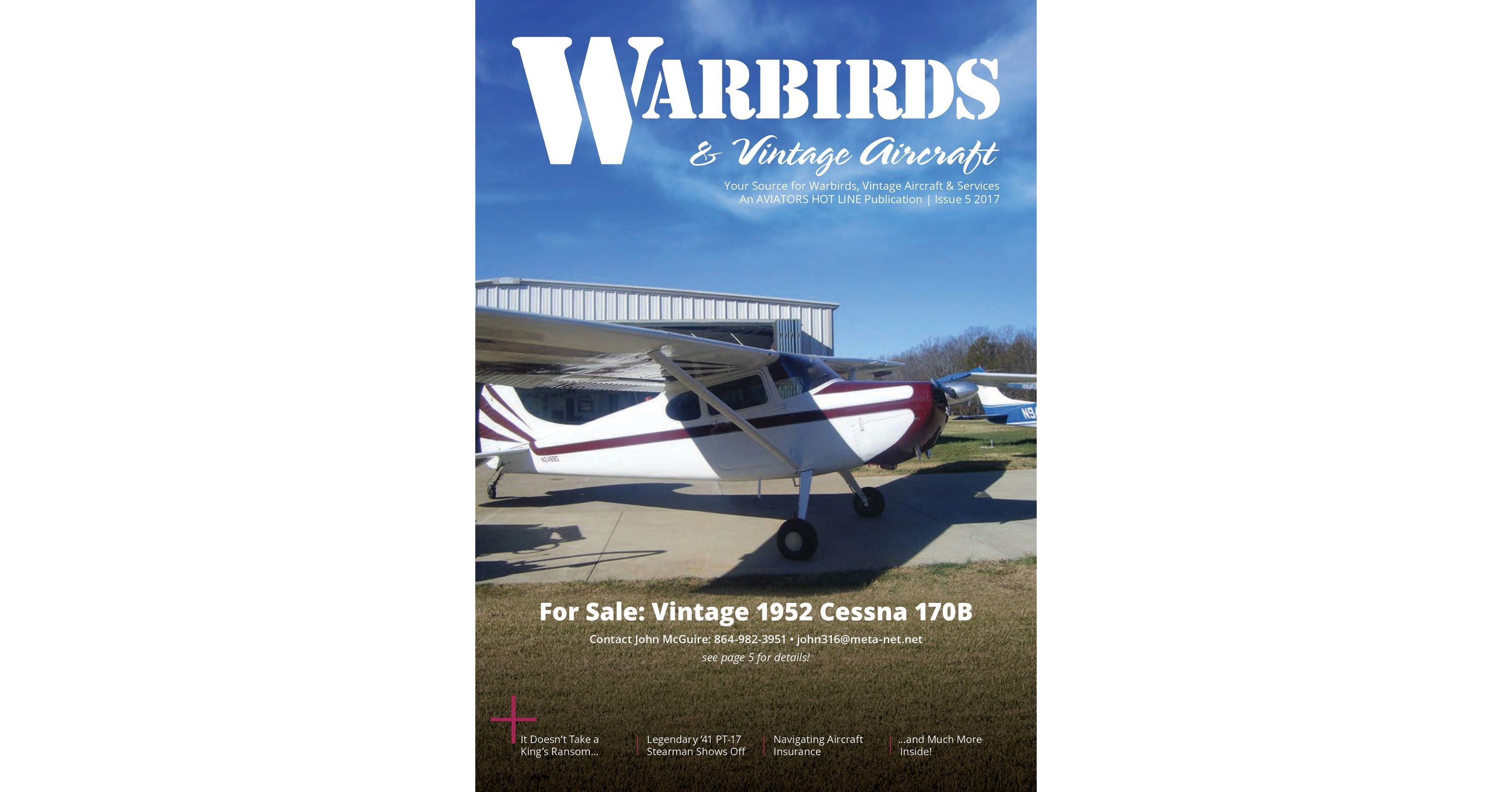 Warbirds Vintage Aircraft Issue 5 2017