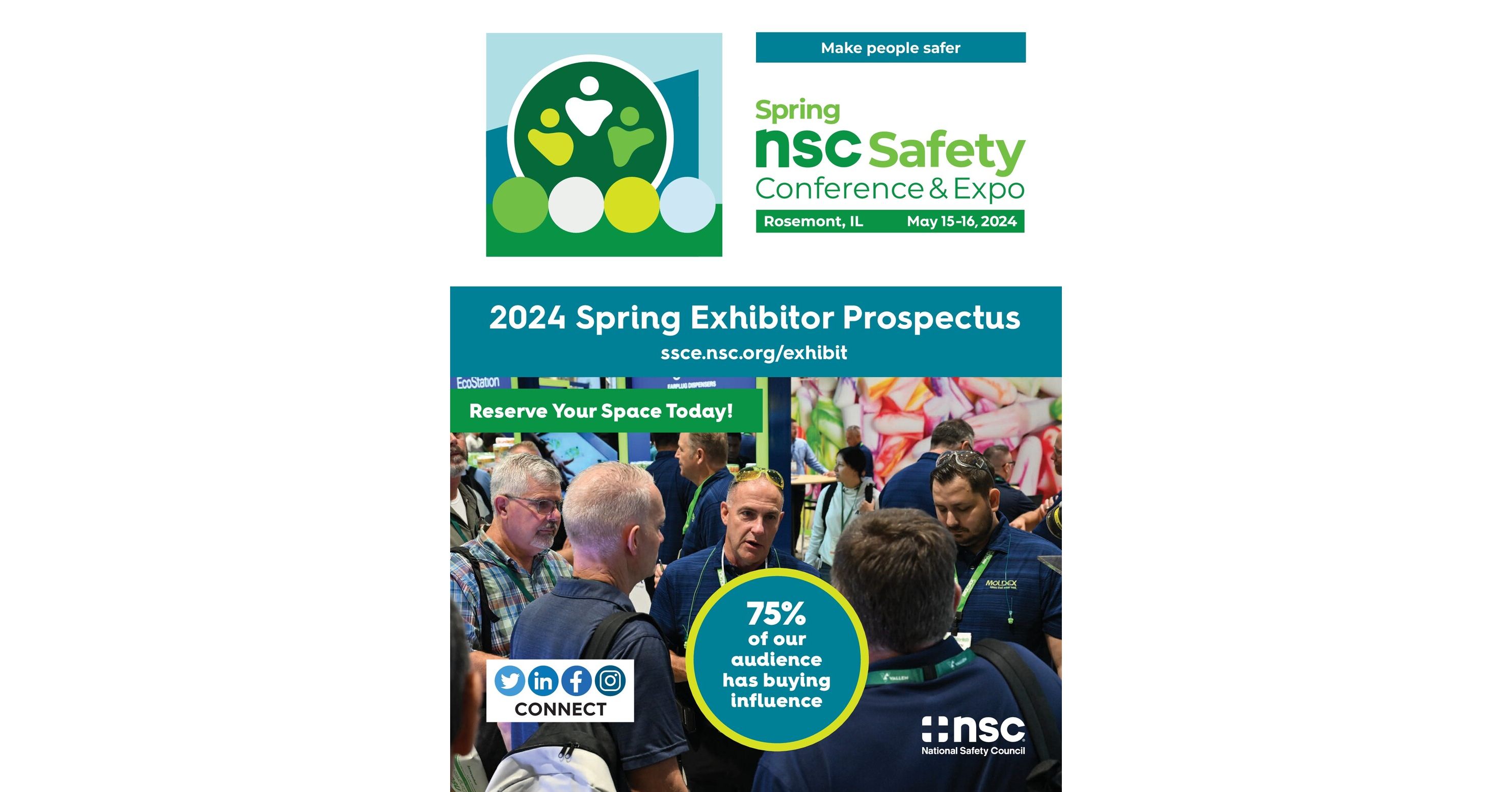 2024 NSC Spring Safety Conference_Exhibitor Prospectus