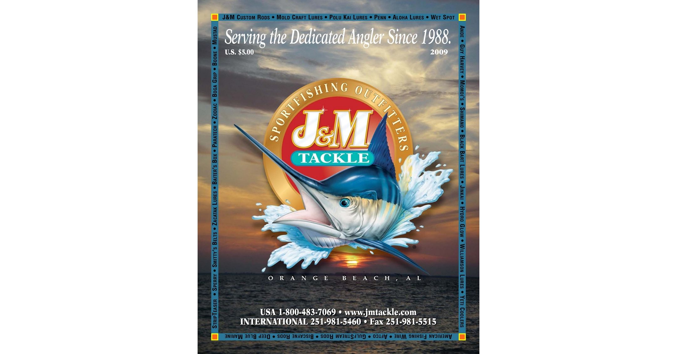 2009 JM Tackle Catalogue