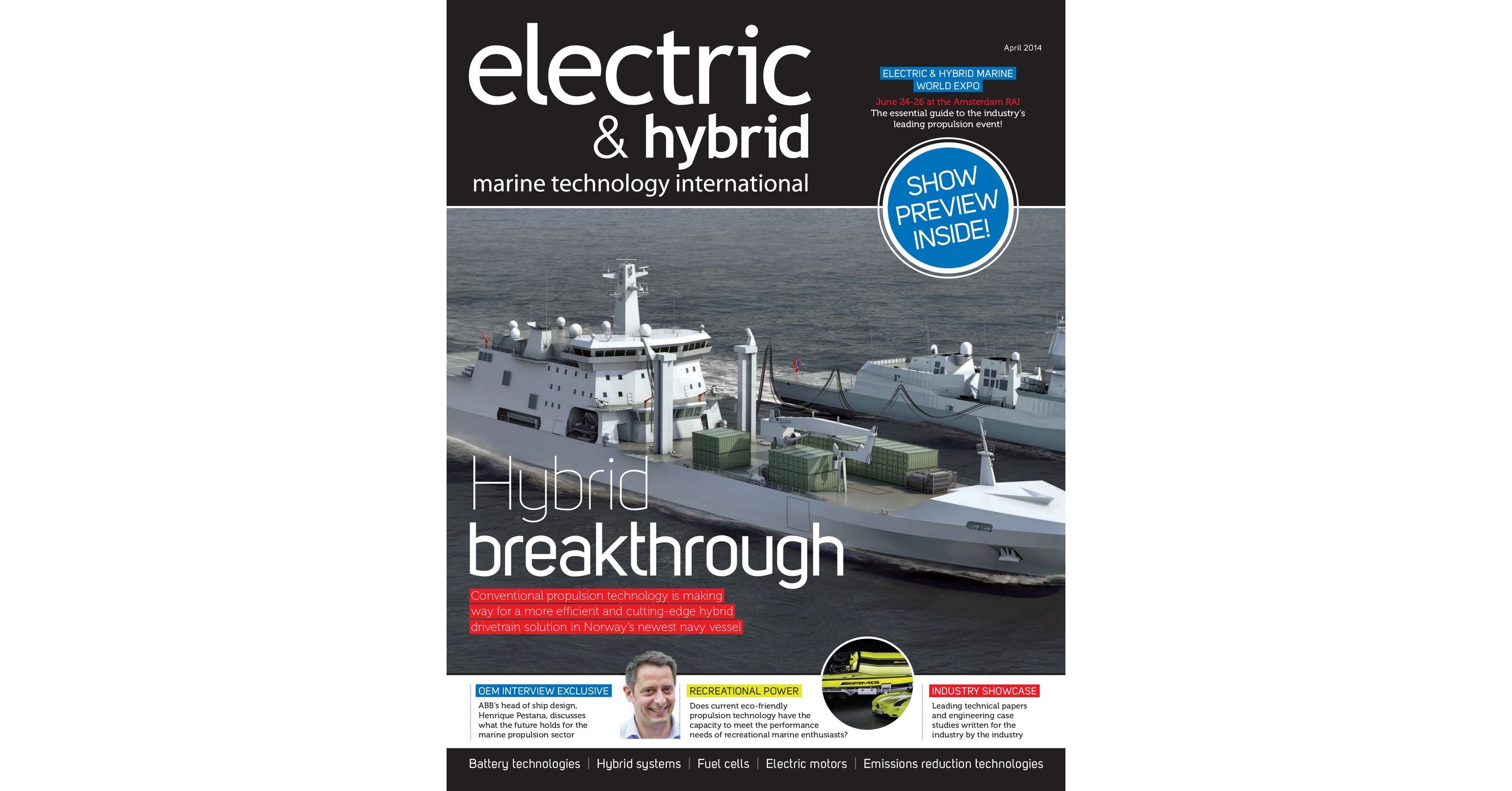 Electric & Hybrid Marine Technology International - April 2014