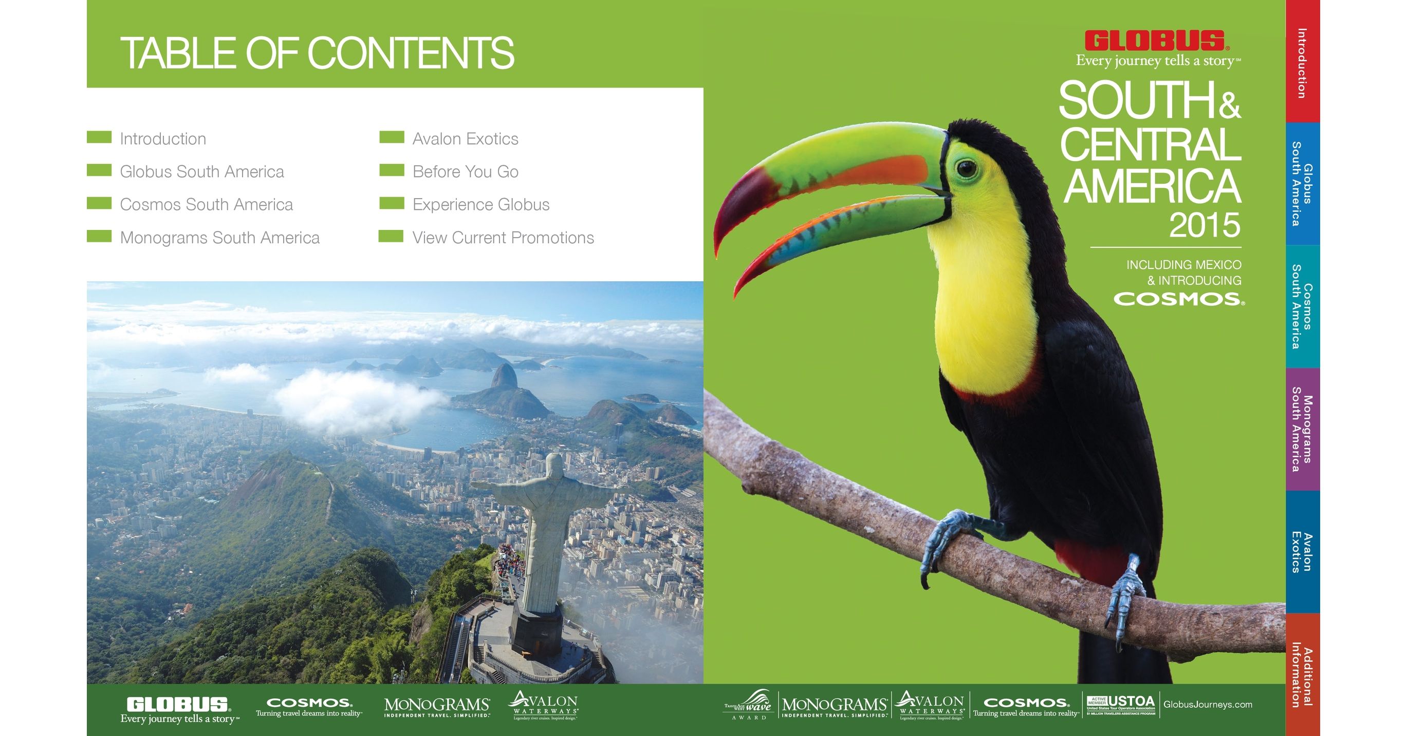 2015 Globus South America Brochure