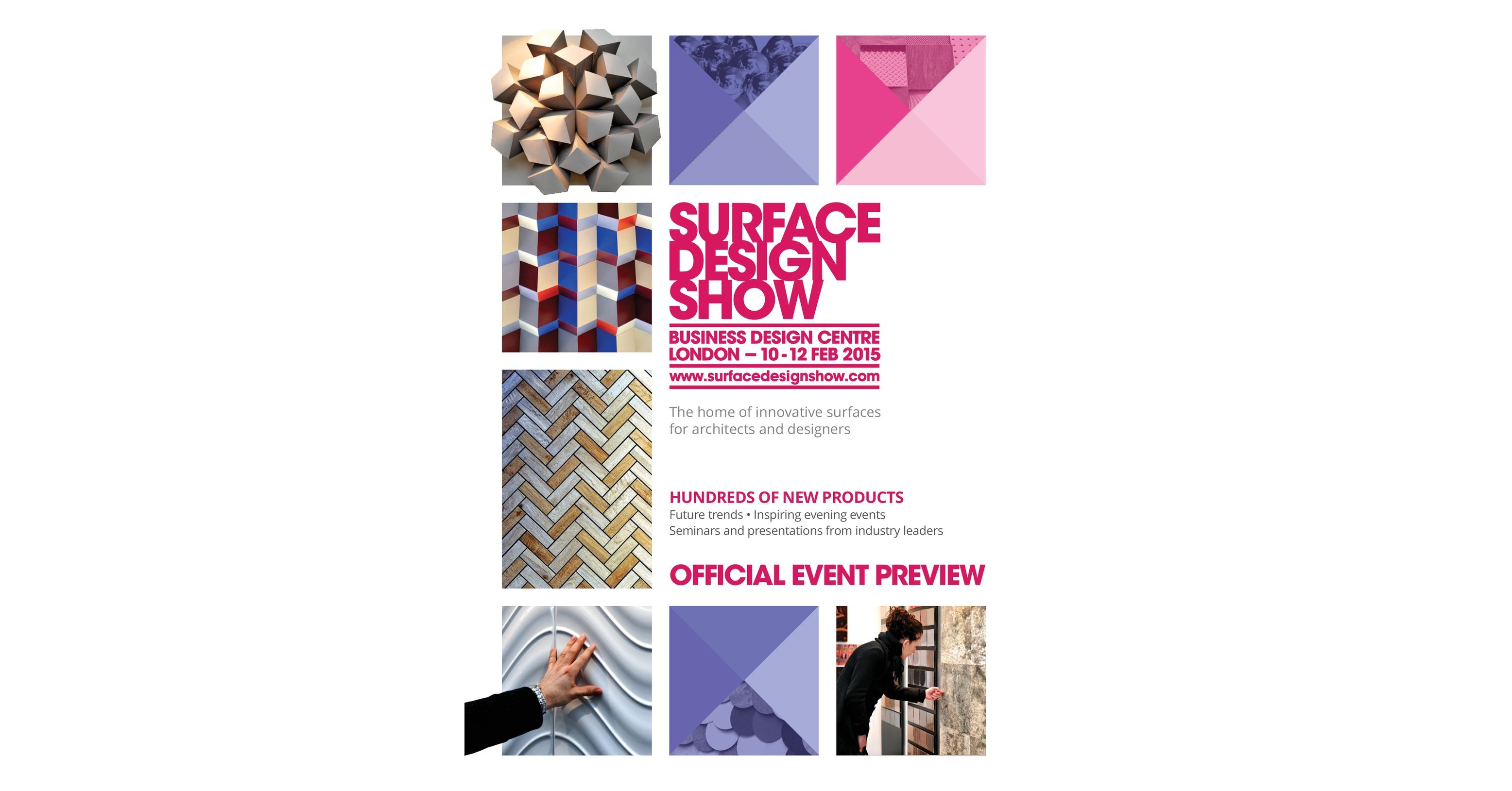 Surface Design Show Preview 2015