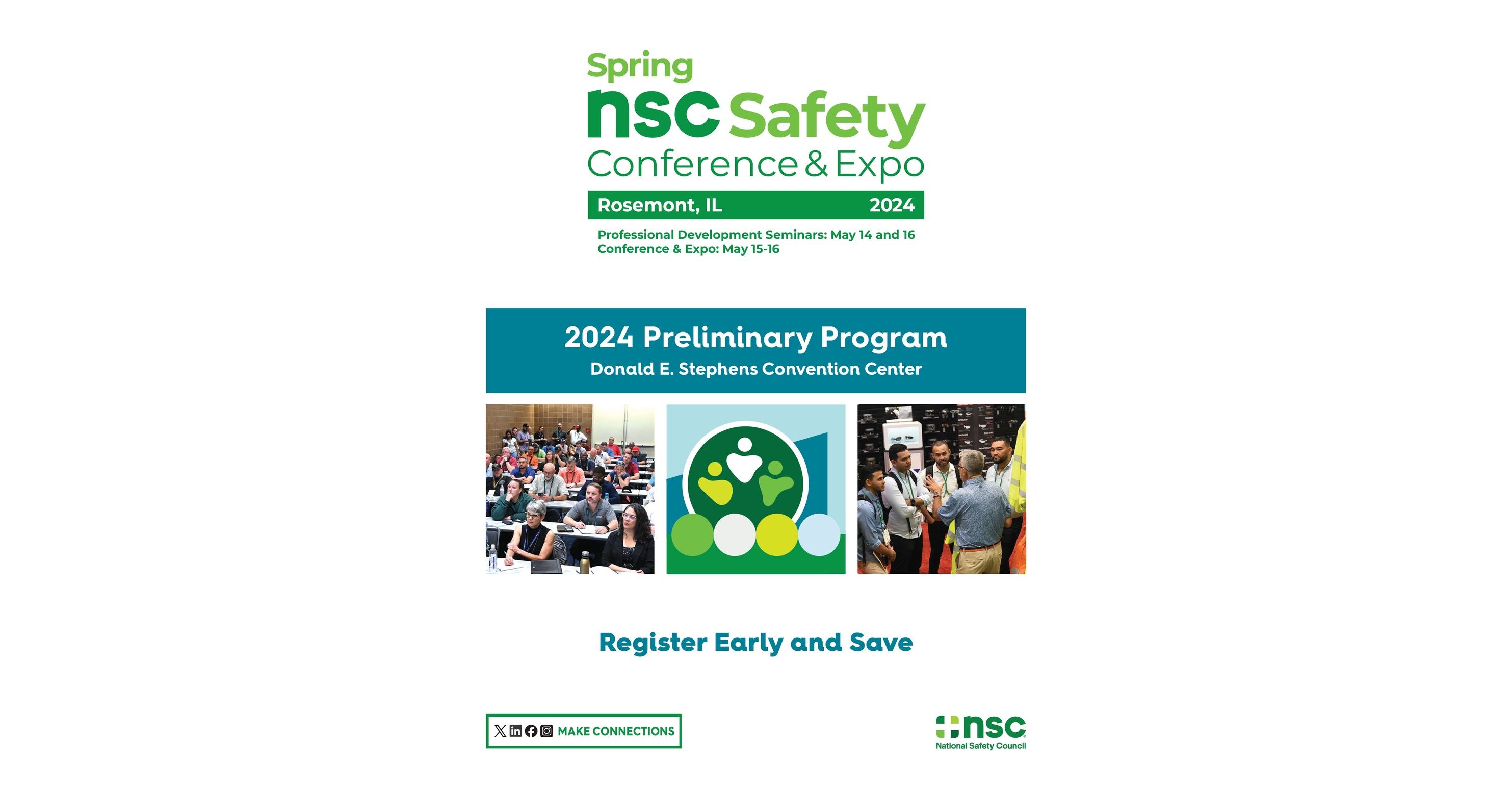 2024 NSC Spring Safety CE Preliminary Program Event Highlight Brochure