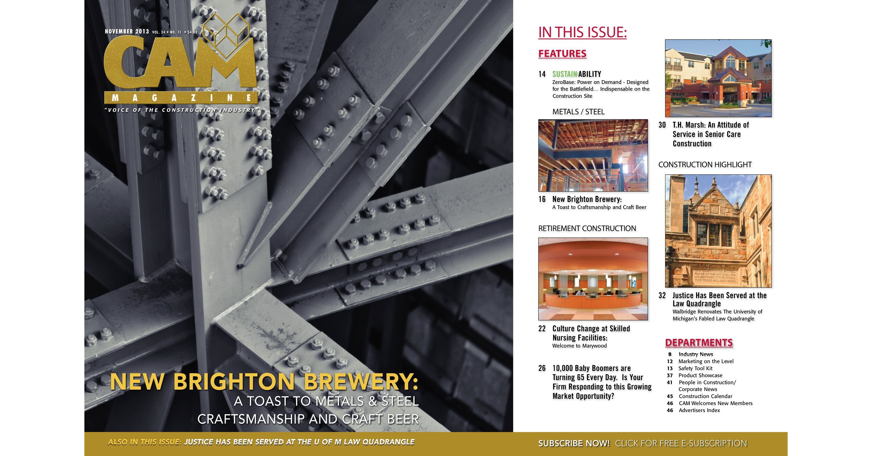 November 2013 CAM Magazine Online