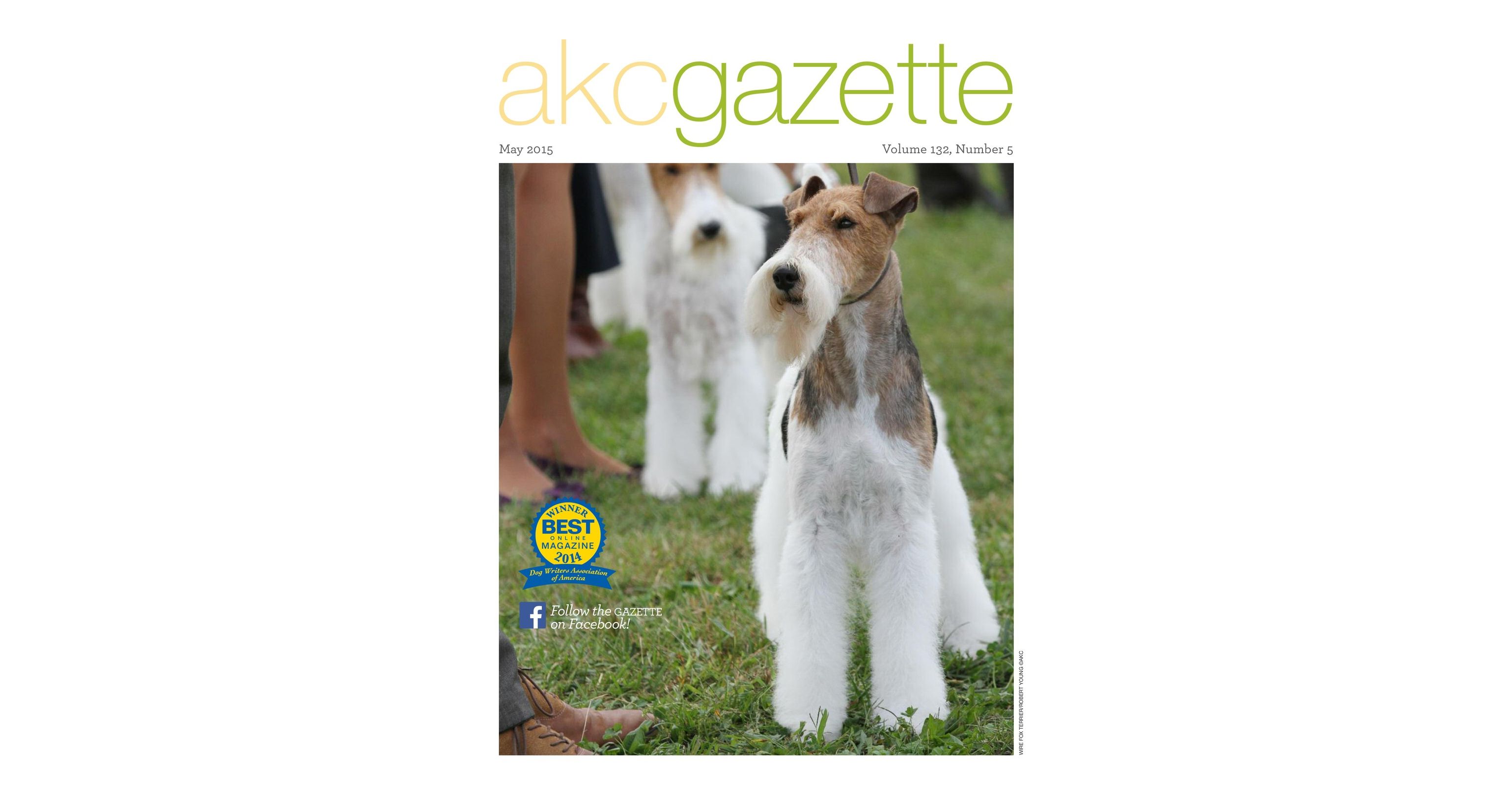 May 2015 AKC Gazette