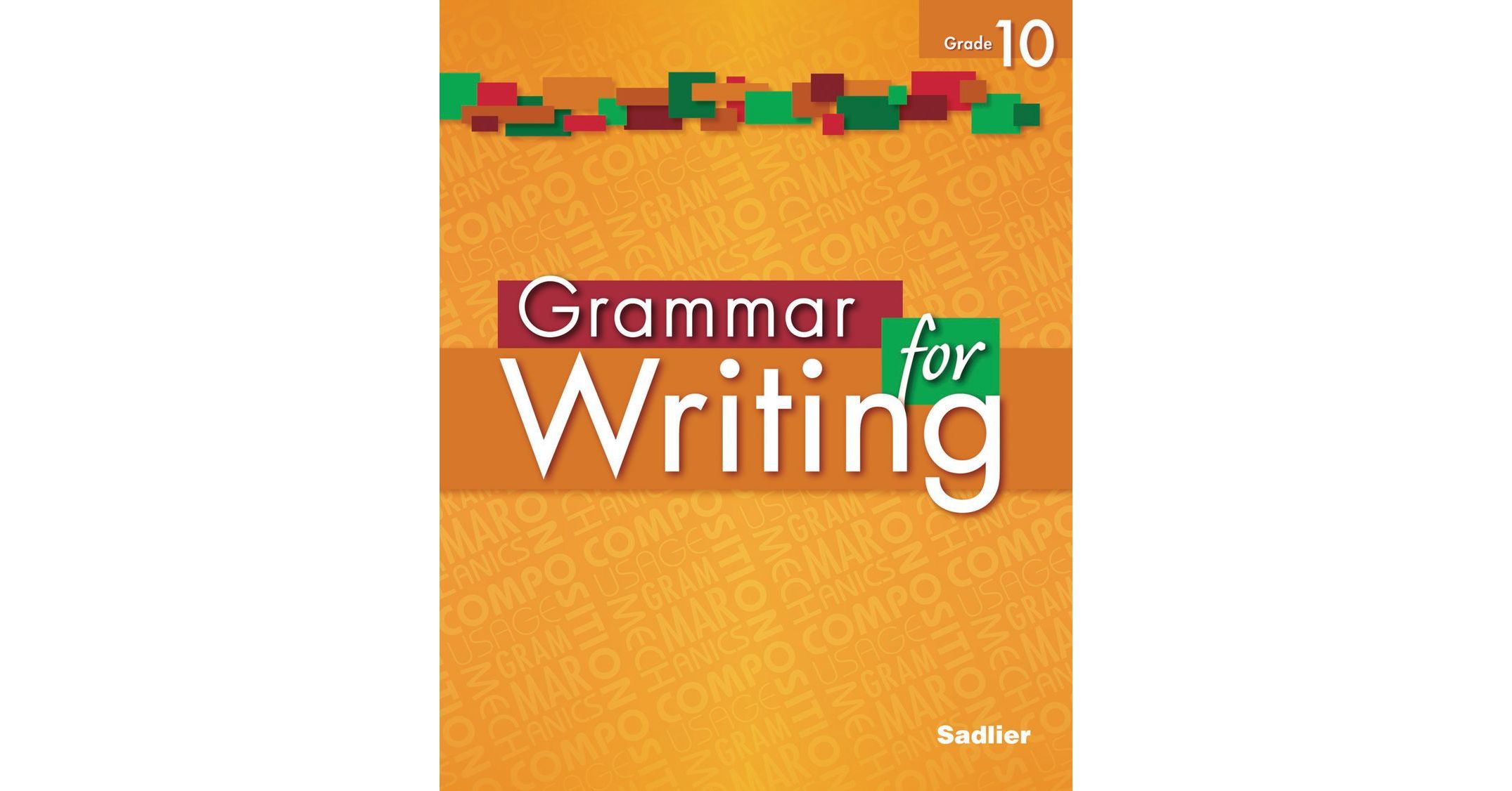 grammar for writing grade 10 answer key