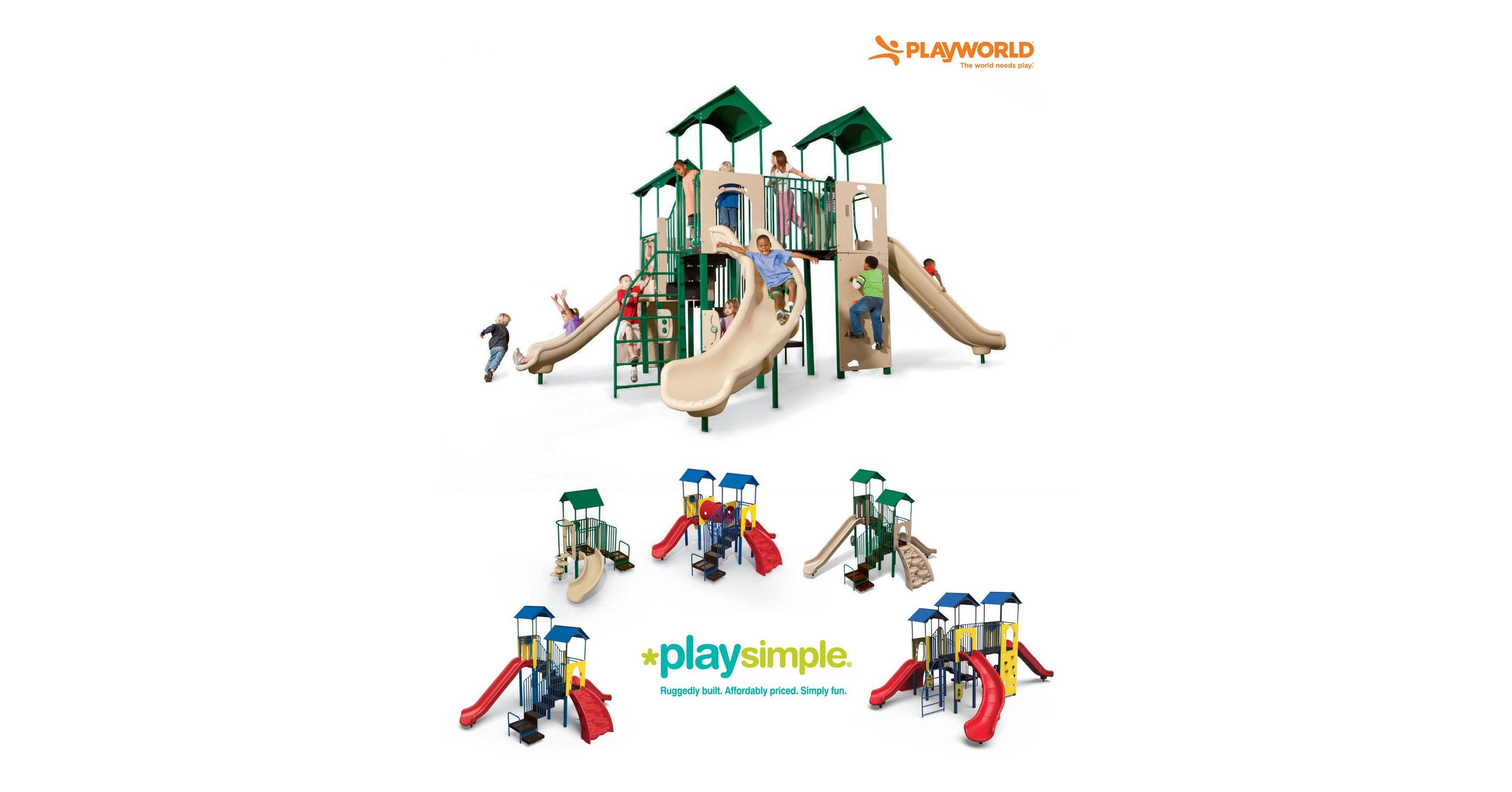 Playworld PlaySimple Ruggedly built. Affordably priced. Simply fun.