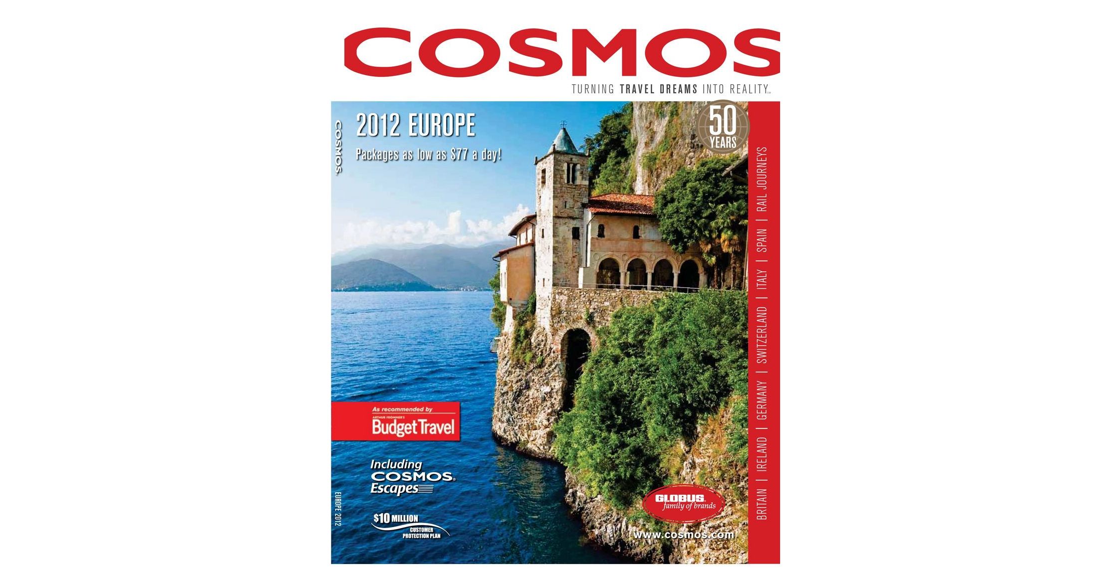 Cosmos Europe 2012 Brochure