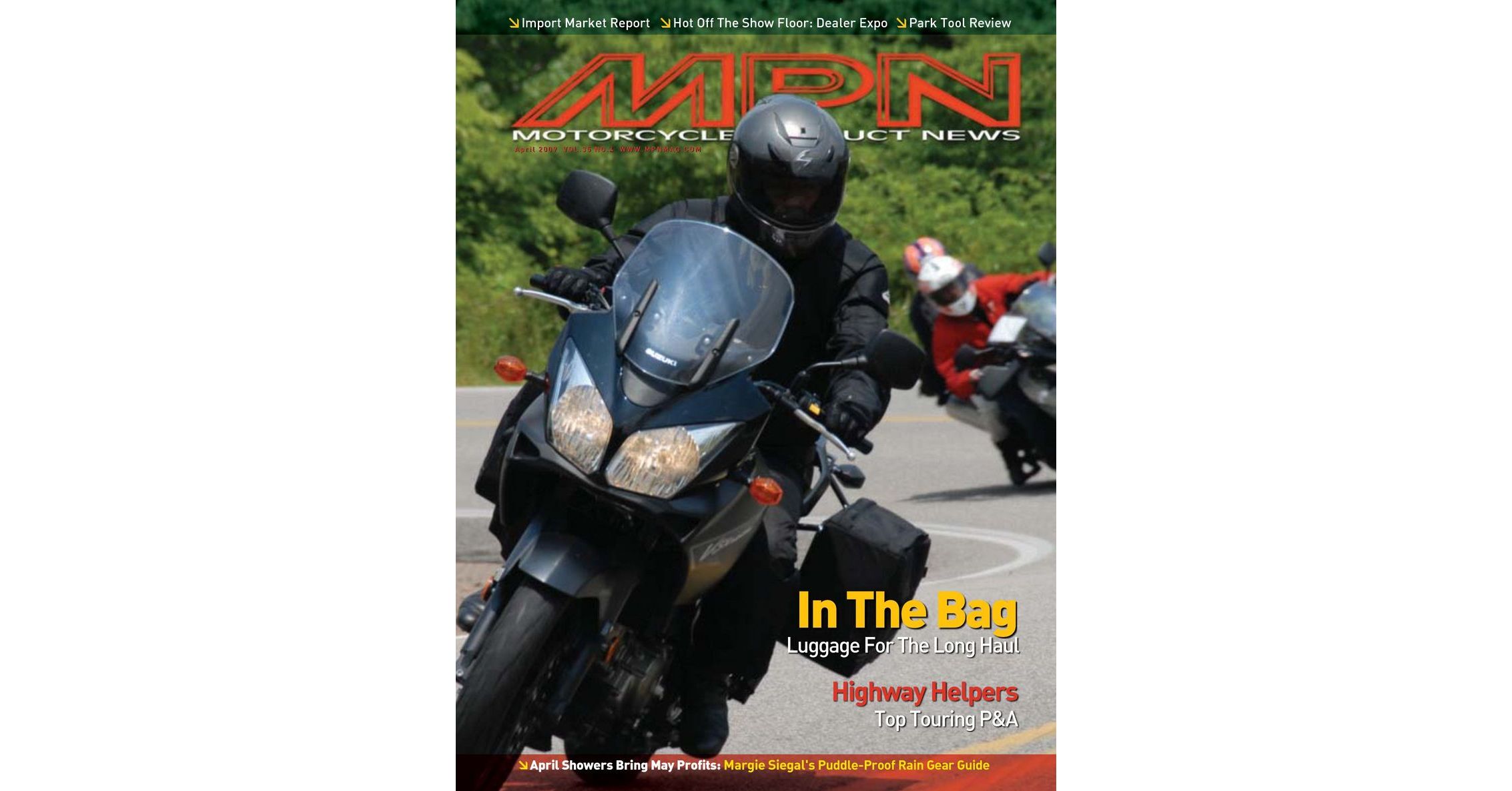 Motorcycle Product News April 2009