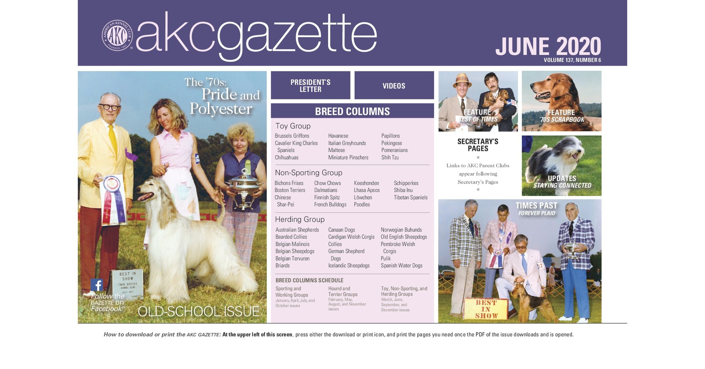 Akc Gazette June 2020
