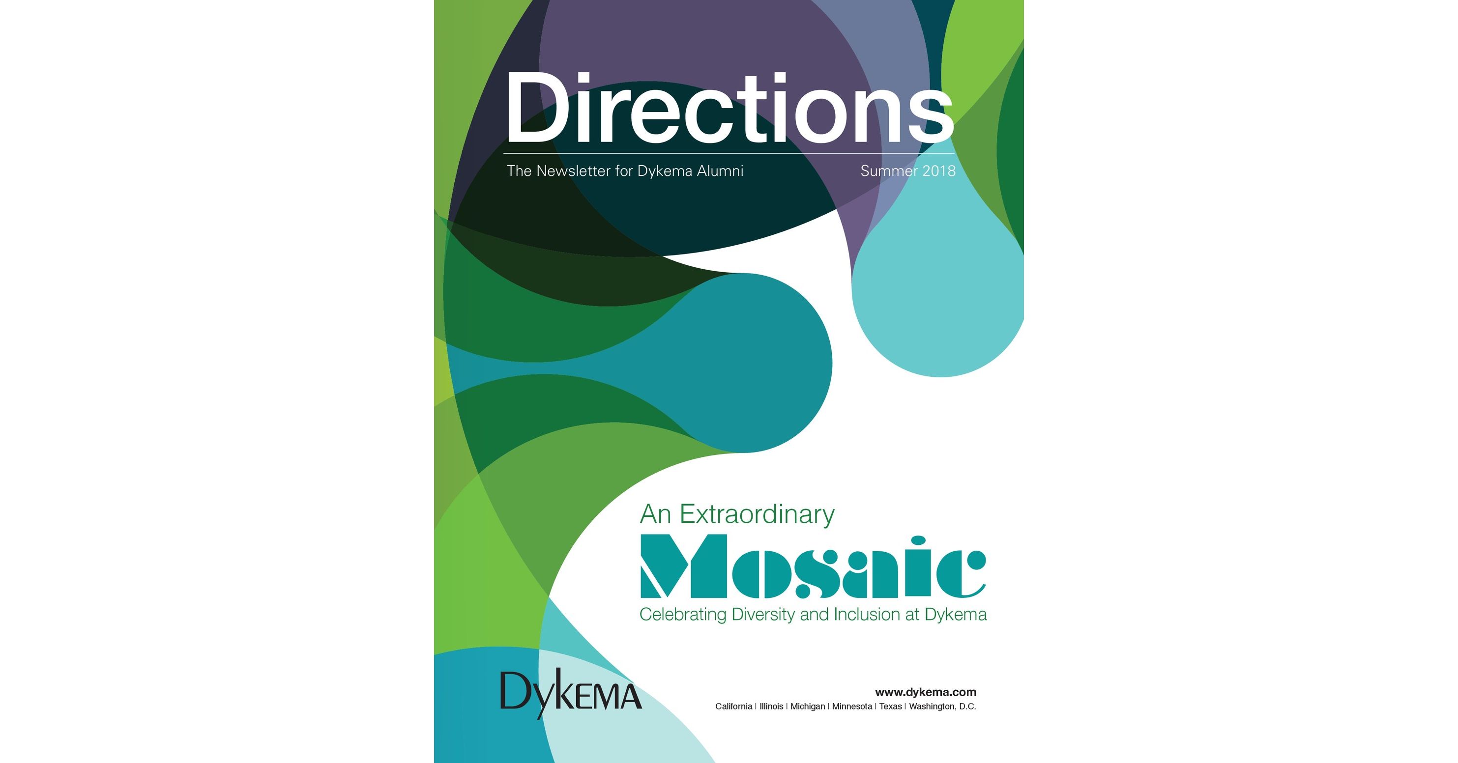 Dykema Alumni Newsletter Summer 2018