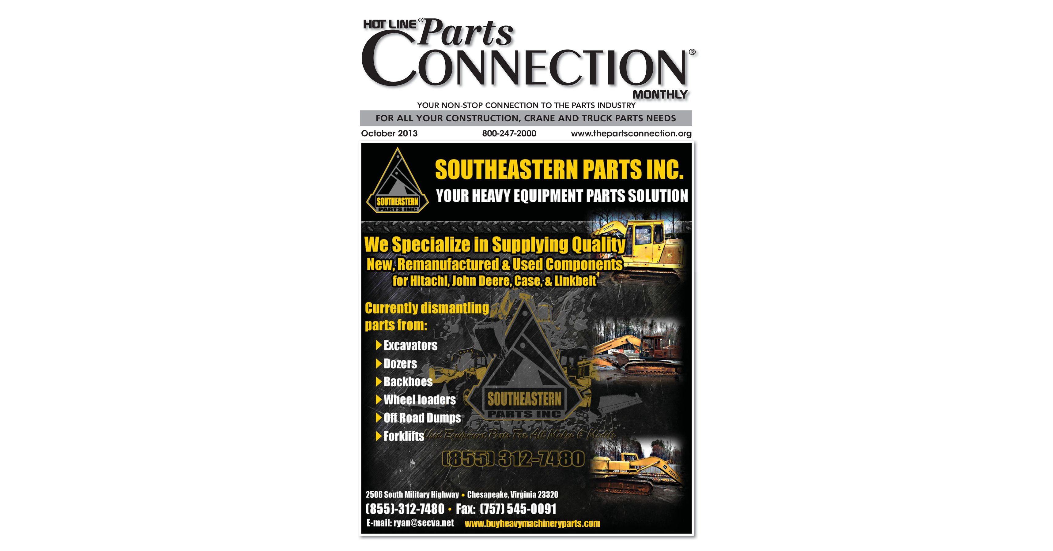 Parts Connection 2013 October