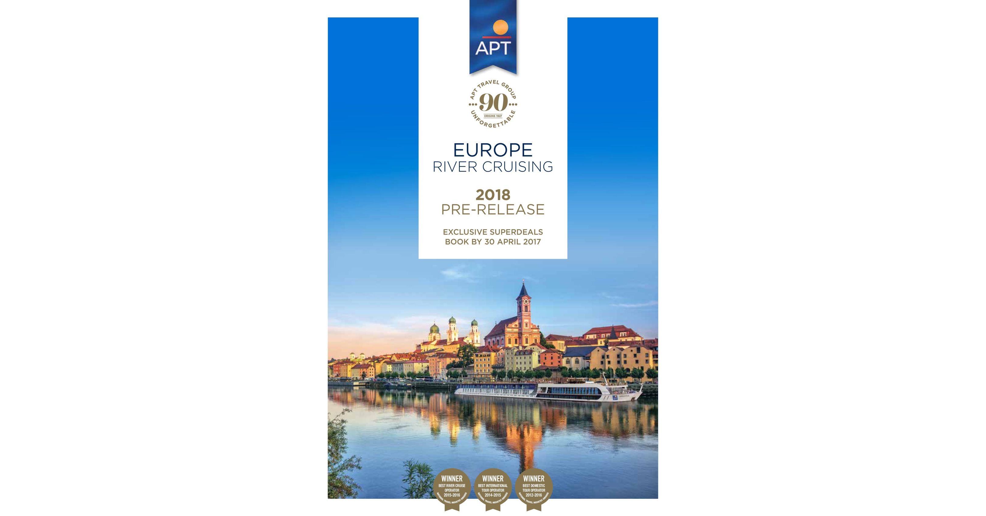 2018 Europe River Cruising PreRelease [APTERC2018PRERELEASE]