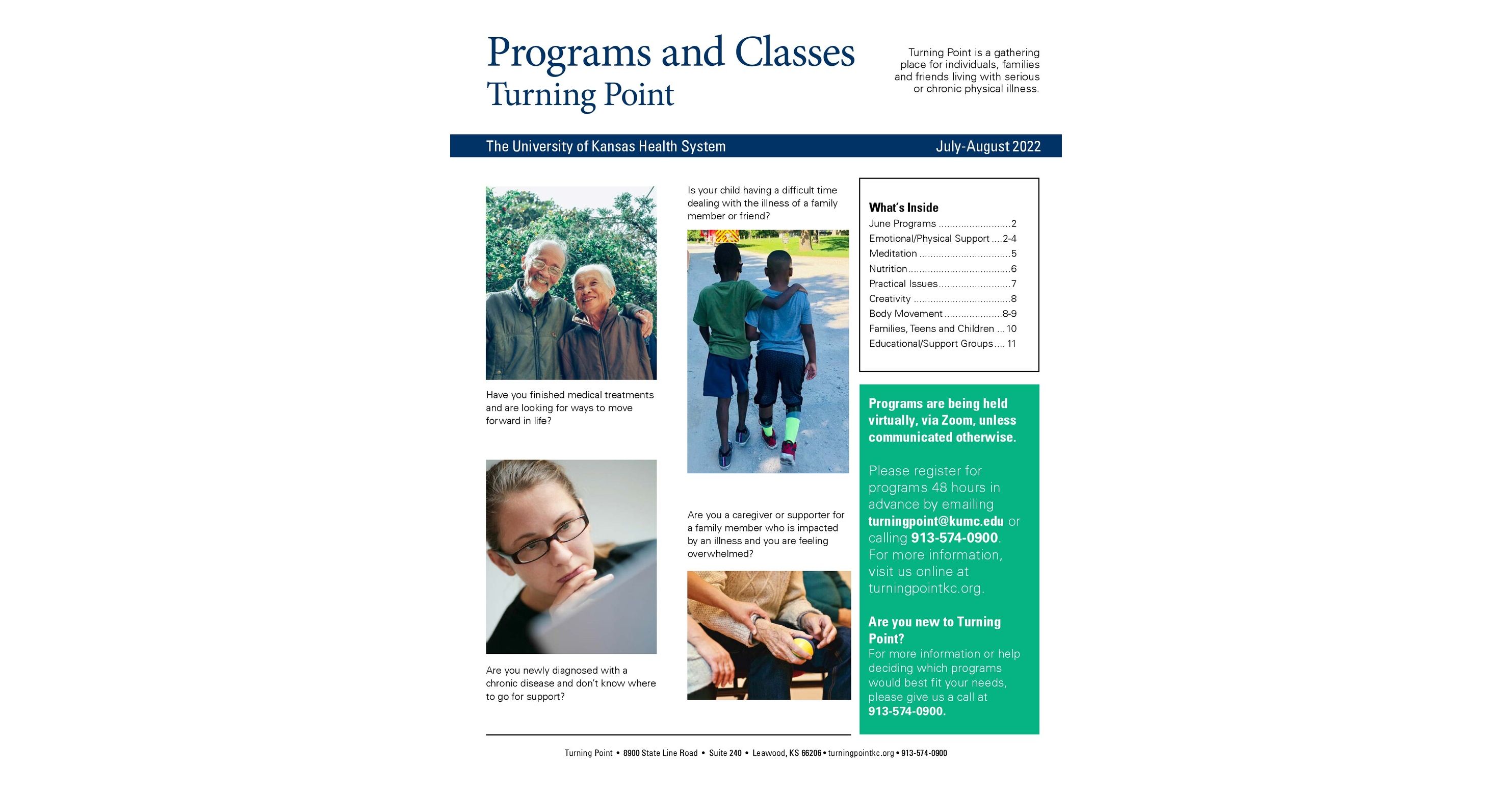 Turning Point JulyAug 2022 website