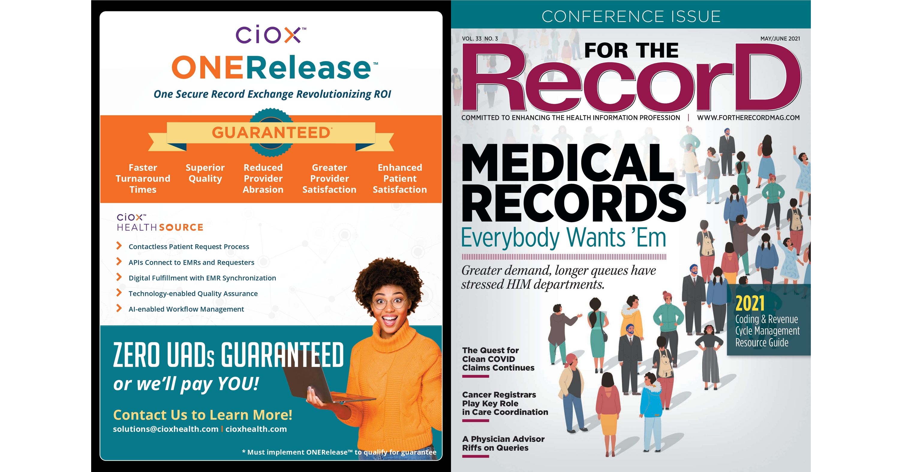 May/June 2021 - For The Record