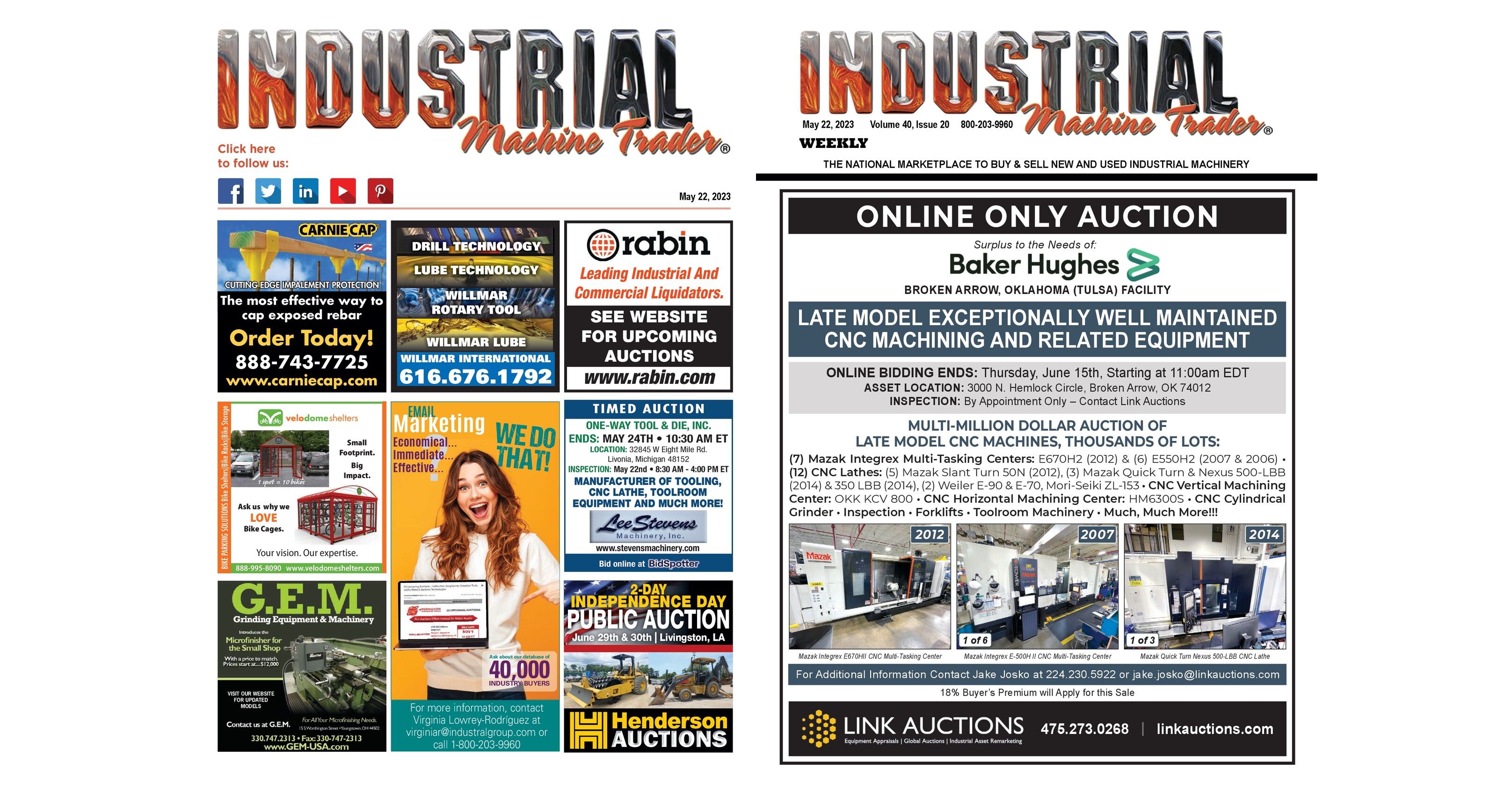 May 22, 2023 Industrial Machine Trader