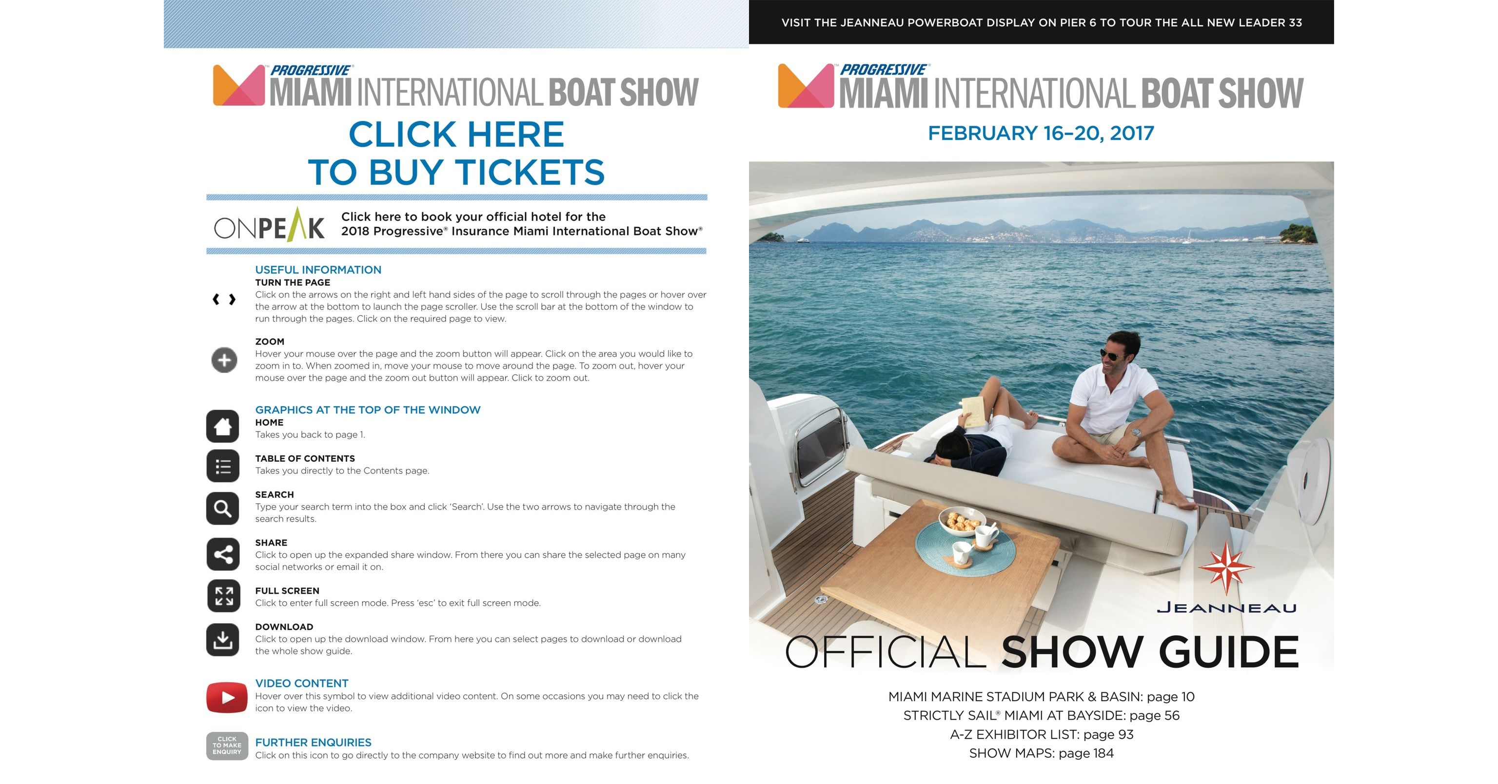 Progressive® Insurance Miami International Boat Show® 2017