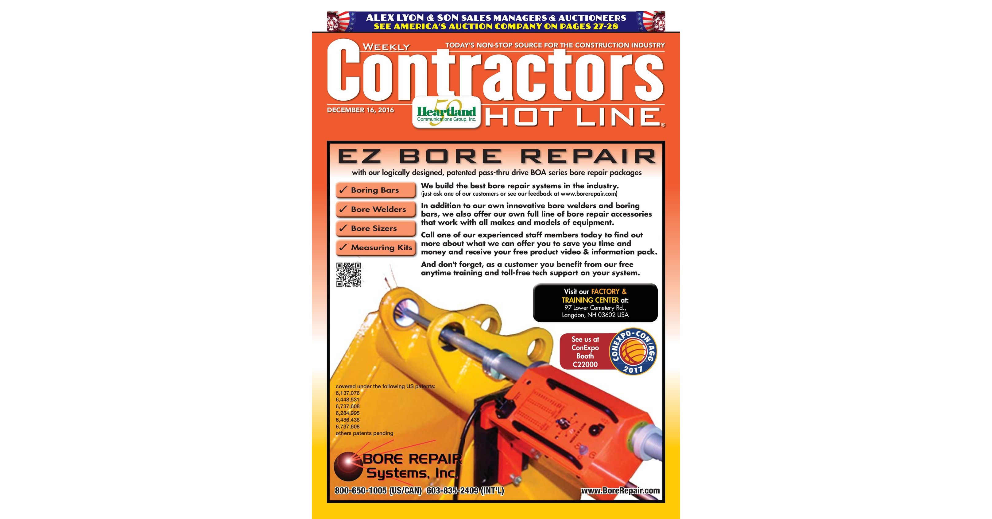 Contractors Hot Line 2016 December 16