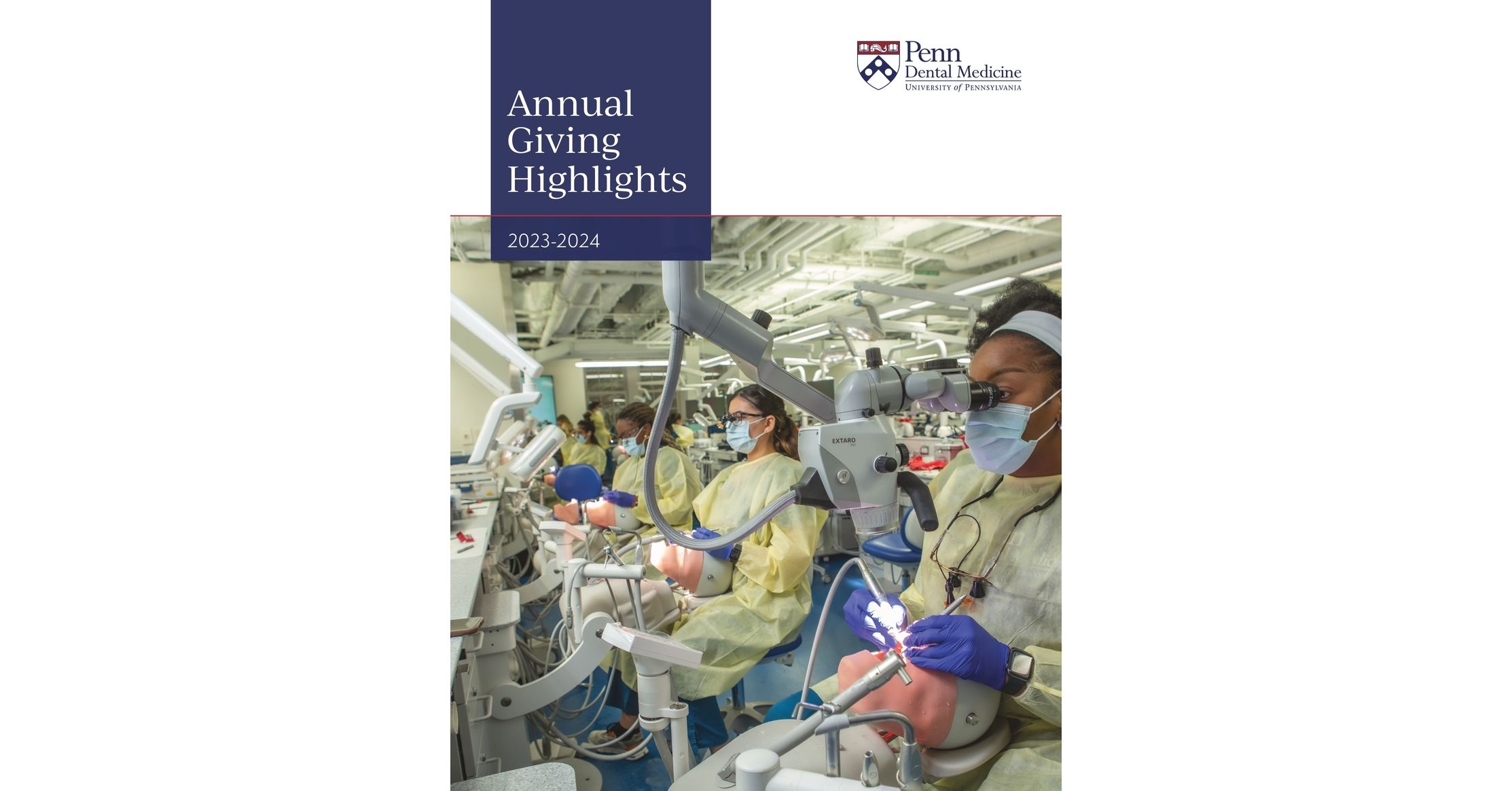 Penn Dental Annual Giving Report 2023