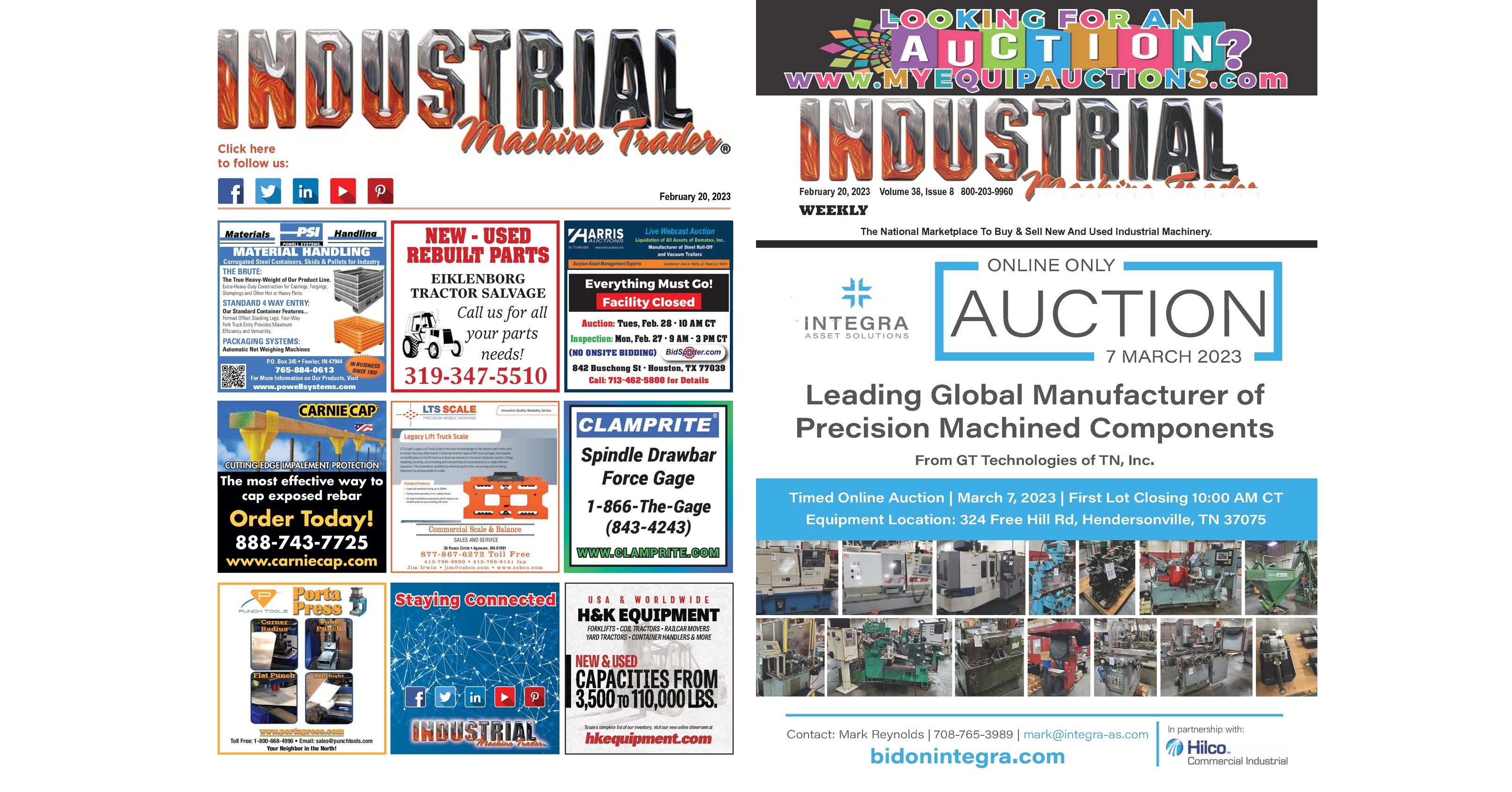 February 20, 2023 Industrial Machine Trader