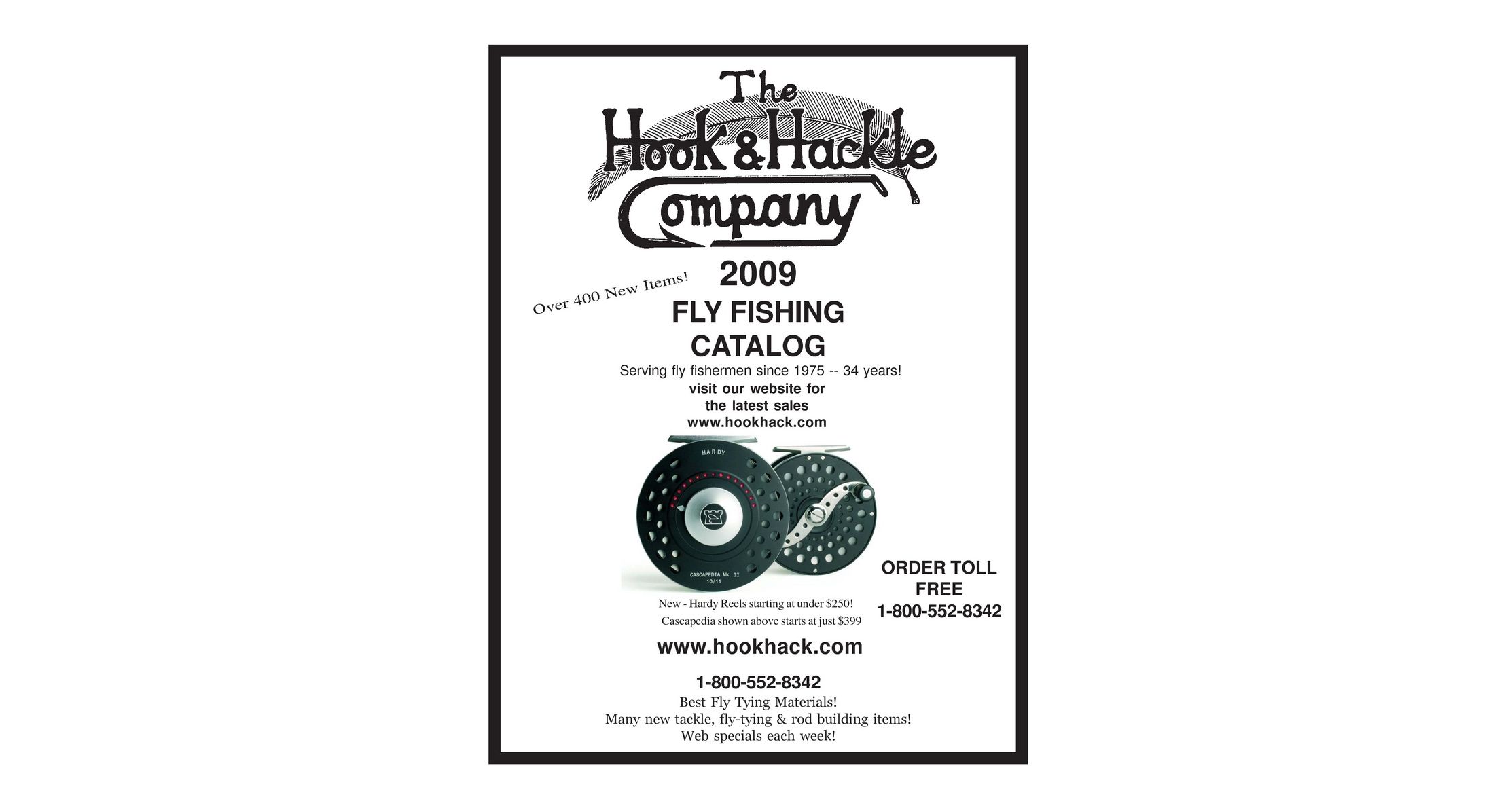 Hook & Hackle Fly Fishing Tackle, Fly Fishing Supplies, Fly Tying Supplies and Fly Rod Building