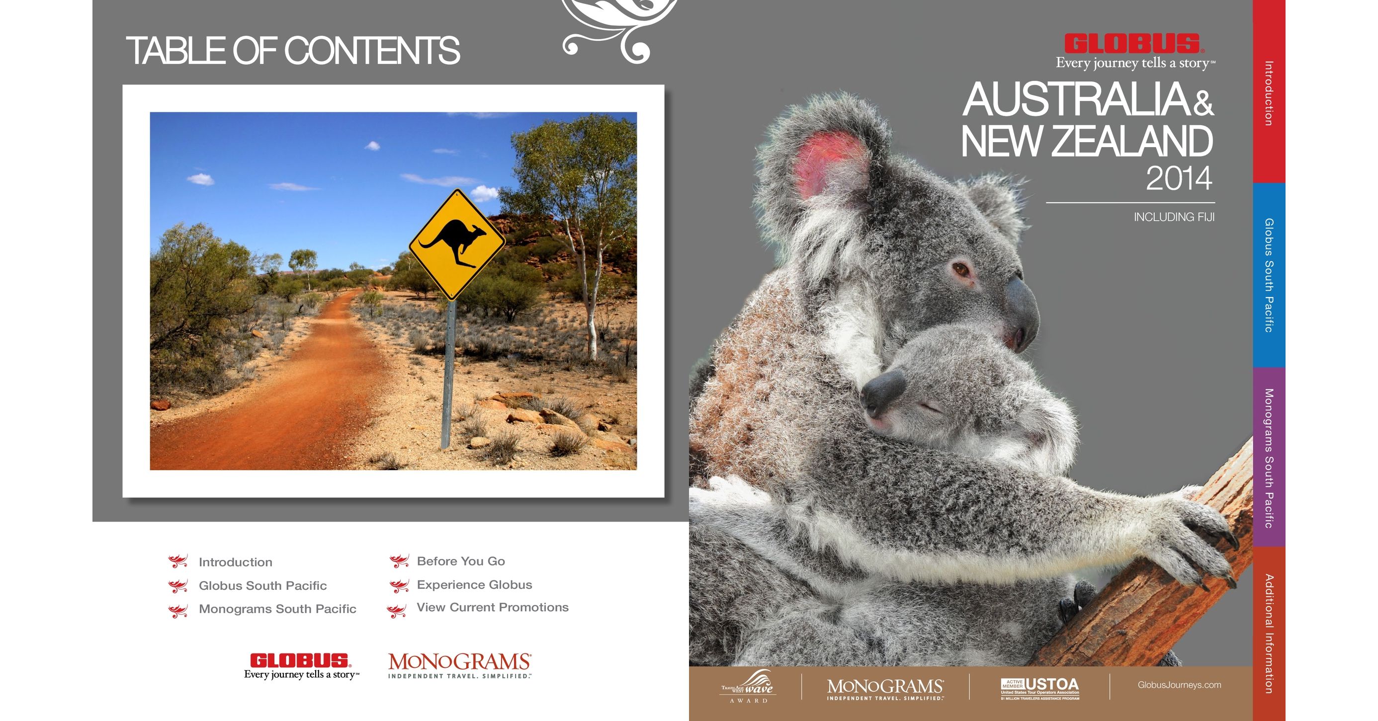 2014 Globus Australia & New Zealand Brochure