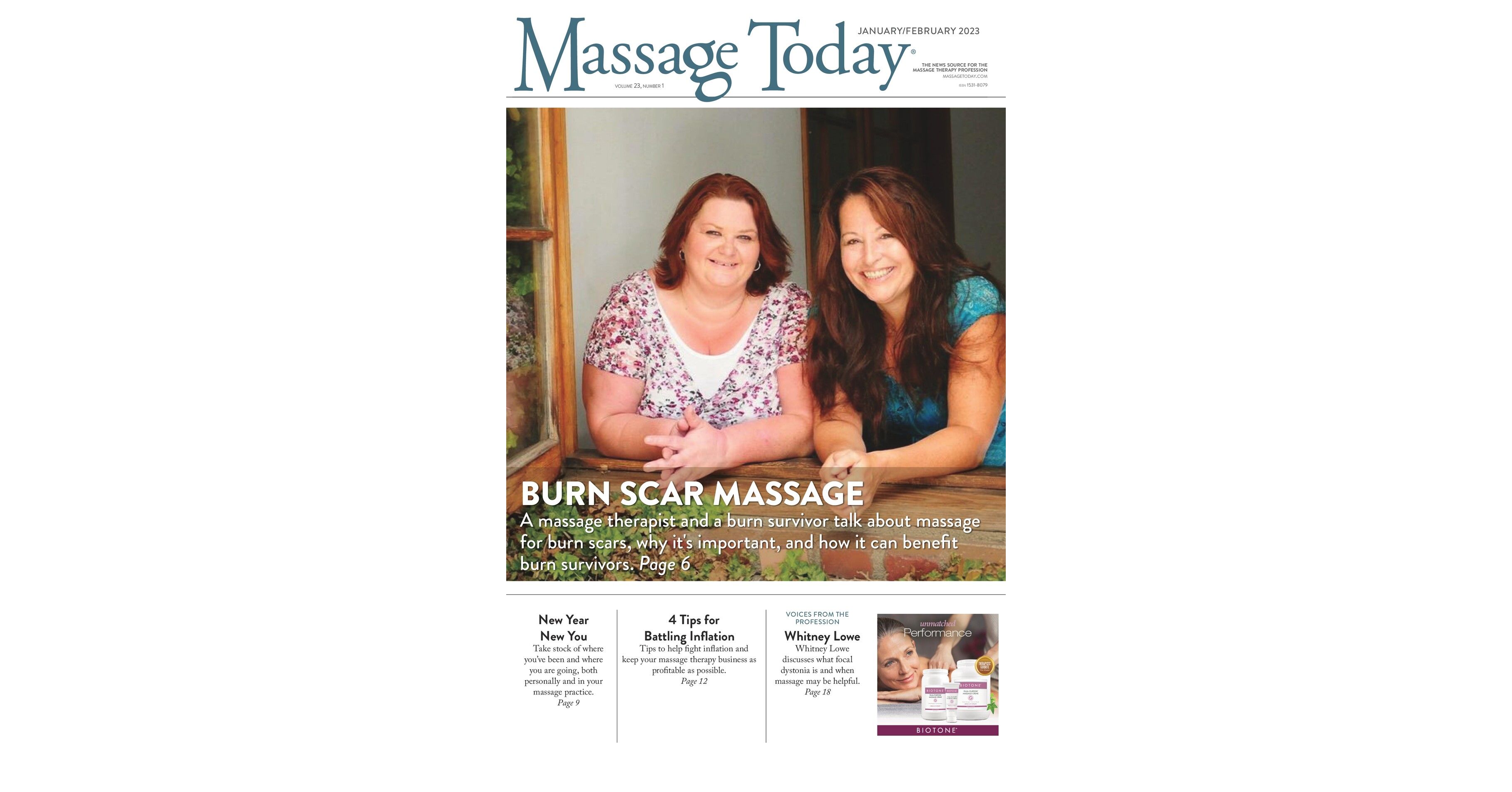 2023 Massage Today January/February